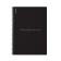 A4 notebook 80 sheets, a cage on a spiral, Erichkrause, "Words" plastic cover black