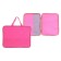 Folder with handles textile A4, 360 x 270 x 20 mm, inner pocket Calligrata, "office" 1Sh421, pink