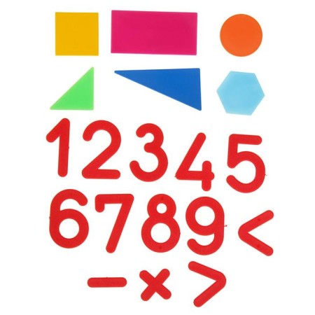 Cashier of account materials "Learn to count", 132 pieces, mix-3