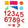 Cashier of account materials "Learn to count", 132 pieces, mix