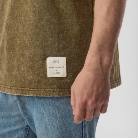 Men's T -shirt Mist "Mountains", col. Green, rr m-4
