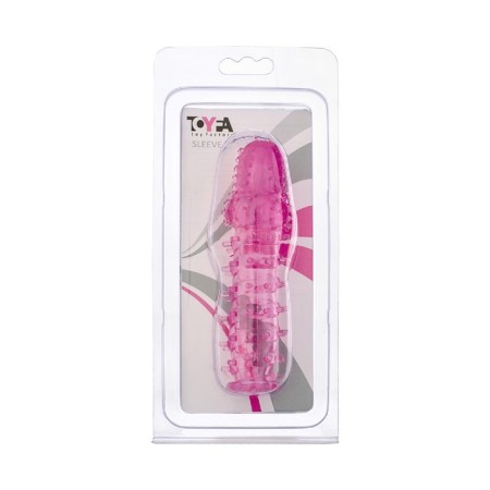 Penis nozzle with Toyfa, TPE, pink, 13.5 cm-1