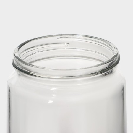 Glass Bank for bulk products with a metal cover "VOKA", 1.5 liters-2