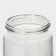Glass Bank for bulk products with a metal cover "VOKA", 1.5 liters