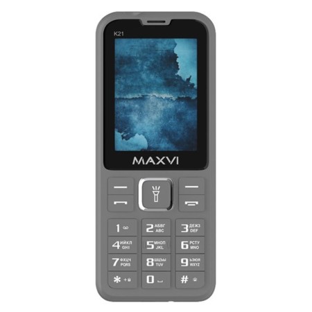 Cell phone Maxvi K21 Gray