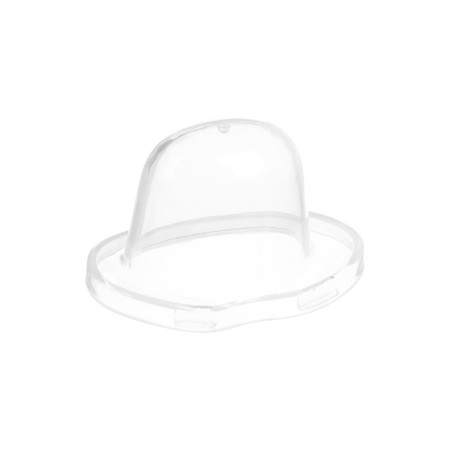Nipple - silicone dummy orthodontic, from 0 months, with a cap, pink color-8