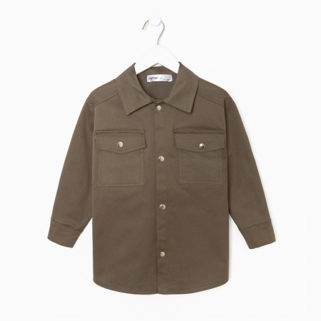Jeaning children's nursery KAFTAN size 30 (98-104 cm), khaki color-3