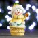 Figure "Snowman" 7x5x9cm, mix