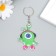 PVC keychain "Alien" 6.2x4.5 cm