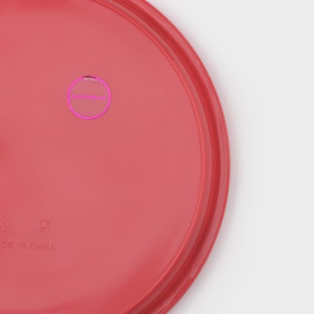 Tortovitsa with a lid of a share, a removable stand for cakes, 13 cells, d = 28 cm, color mix-6