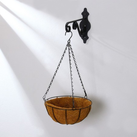Suspended Kashpo "Semoser", d = 30 cm, with coconut liner