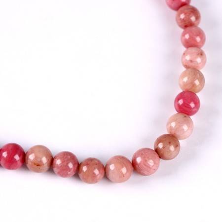 Beads made of natural stone "Rodonite" set of 90 pcs., Size 1 pc. - 4 mm-3
