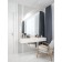 Toilet table, 700 × 383 × 180 mm, color milk