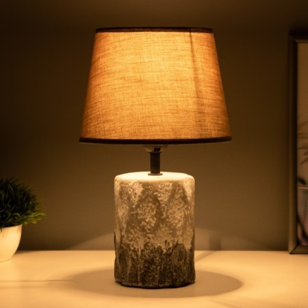 AManda table lamp E27 40W gray 20x20x33 cm-1