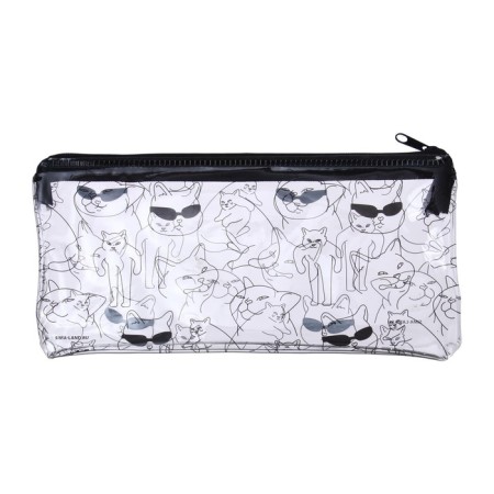Penal soft, 1 compartment, 95 x 205 mm, flat, PVC, calligrata "steep"-3