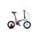 Bicycle 14 ’’ maxiscoo S007 Pro, pink color with blue