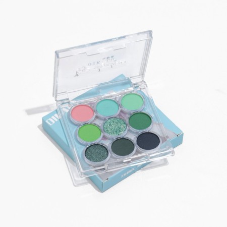 Professional palette of eyelids Pepperint Twist, 9 colors-1