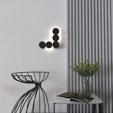 Interior backlight Elektrostandard, Brioni LED 6 W, 70x80x160 mm, IP20, black color-1