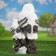 Garden figure "Polar Owls" 19x20x38cm