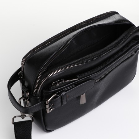 Male bag, guran tomp, black color-4