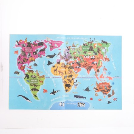 Activati-Atlas with stickers "Animals"-4