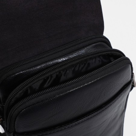 Male bag, black color-6