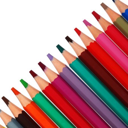 Pencils 24 colors, erichkrause, plastic, hexagonal, 3.0 mm barrels, cardboard packaging, euro suspension-10