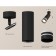 AMBRELLA LIGHT, TECHNO, XM6343013, GU5.3, Black Black Sand Color.
