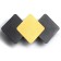 Bra "Alir" LED 4W 3000K IP65 black and gold 15x3.8x12 cm