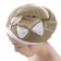 A set of towels "Glamor", size 25x65 cm, 37x75 cm, beige color