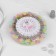 Civaling pins "Flower", 53 mm, 20 pcs, color colorful color