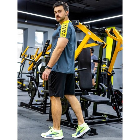 Sports T -shirt male ise, size 52, graphite color-6