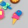 Sticker Fetr "Sweets" 21x12.3 cm