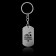 Key keychain token "You are our happiness", 9.5 x 2.7 cm