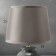 Table lamp 16144/1bl E14 40W gray 17.5x17.5x27 cm Risalux
