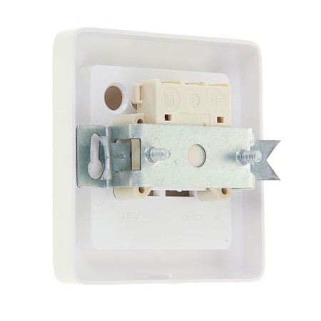 SE switch SE "Hit", 6 A, 1 key, IP20, hidden, white, VS16-133-B-1