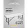 Cosmetological couch Basic + SV, size 180 × 60 × 68-84 cm, white color