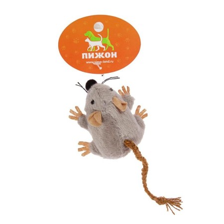 Игрушка для кошек "Грызун", 8,5 см-3