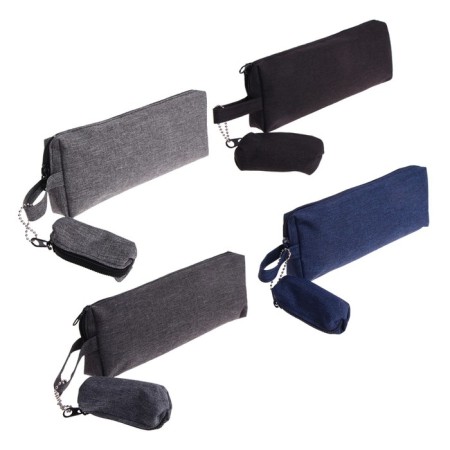 School Penal at Calligrata "Jeans", with a key fabric, mix