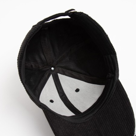 Minaku baseball cap, black color, size 56-58-6