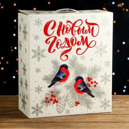 Gift box "Silver" 28 x 14 x 33 cm