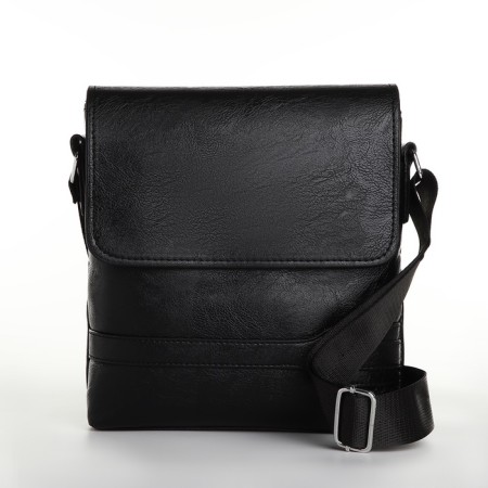 Male bag, black color-1
