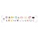Magnetic designer "Magic Magnet", 90 parts