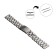 Watch strap, 20 mm, L-17.2 cm, spinks in the kit, silver