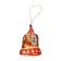 New Year. Chocolate figure "Bell" on a thread, 30 g