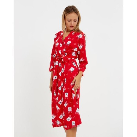 Women's bathrobe KAFTAN "Bear" r.40-42