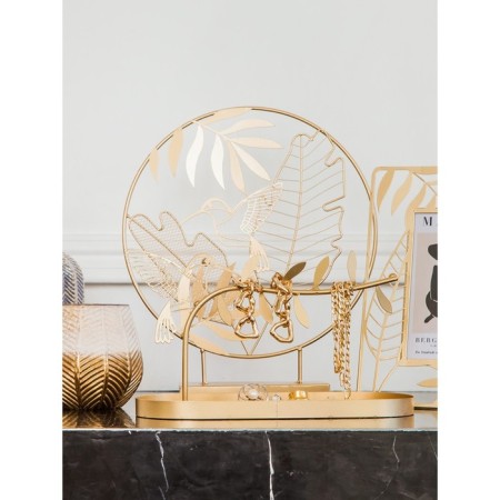 Decorative composition "Exotic", 26 × 7 × 30 cm, gold color-2