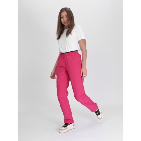 Women's sports insulated trousers, size 42, pink color-7