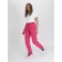 Women's sports insulated trousers, size 42, pink color