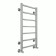 Terminus water heated towel rail "Contour" P7, 400x800 mm, lower connection, chrome